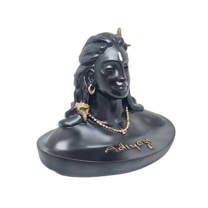 Adiyogi Shiva Idol (6 Inches) - Home & Office Decor, Car Dashboard - Riserra