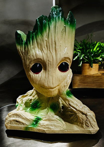 Cute Baby Groot Thinking Planter Pot for Home and Desk Decor - GegoCraft