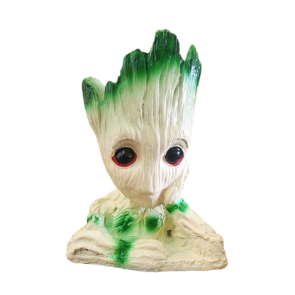 Cute Baby Groot Thinking Planter Pot for Home and Desk Decor - GegoCraft