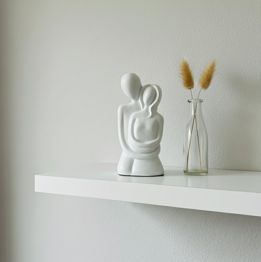 Eternal Embrace – Minimalist Couple Sculpture for Home Décor & Gifting 💝 - GegoCraft