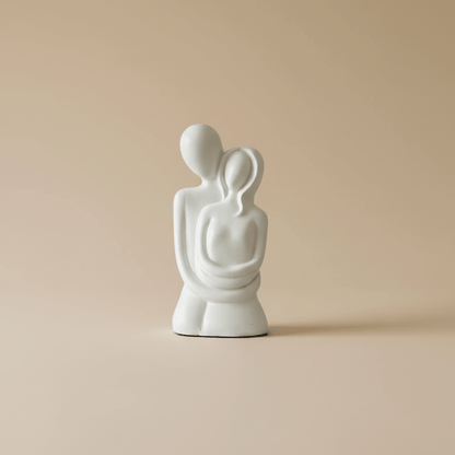 Eternal Embrace – Minimalist Couple Sculpture for Home Décor & Gifting 💝 - GegoCraft