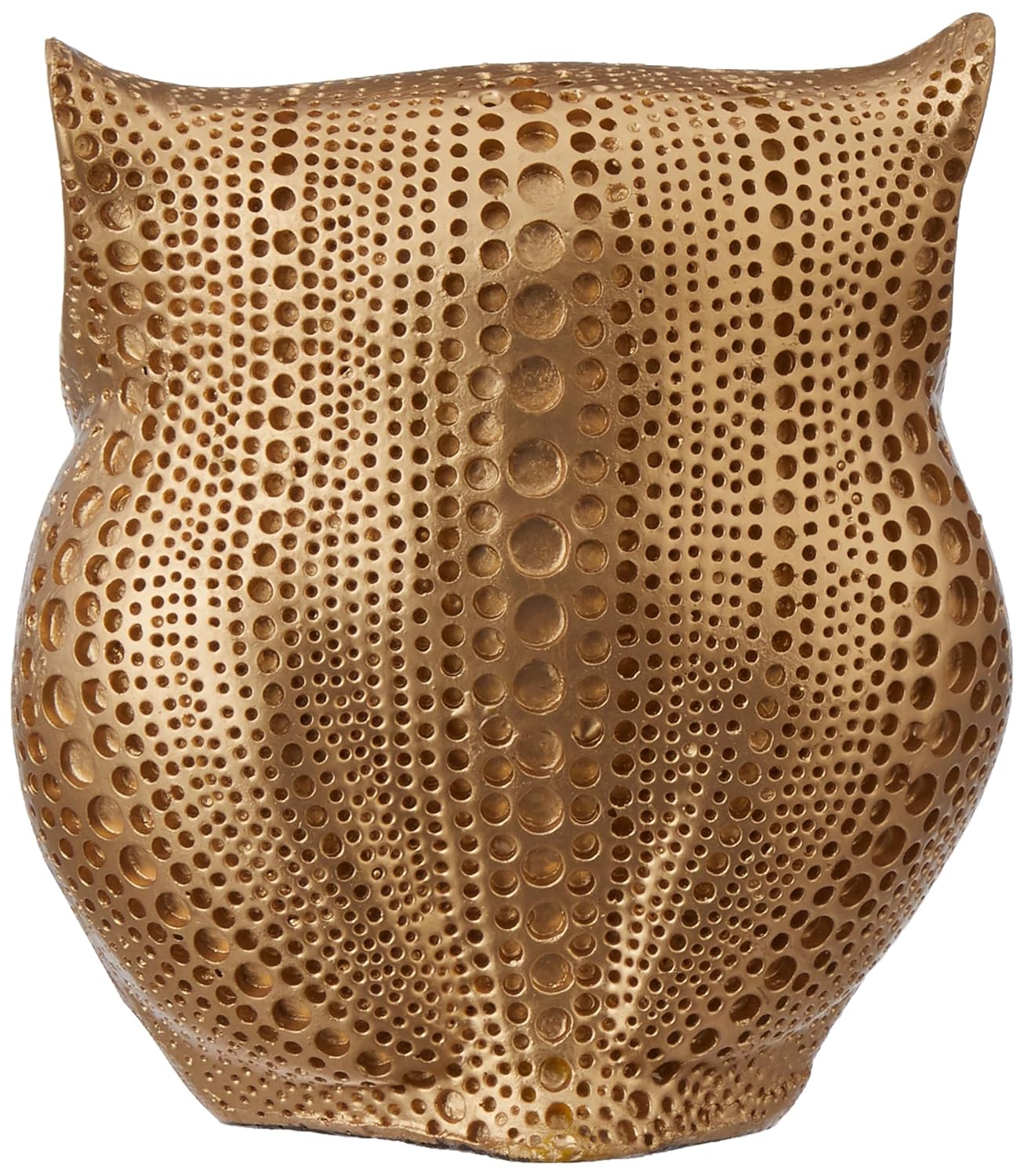 GegoCraft Beautiful Gold Owl Showpiece – Decorative Gift for Home & Office - GegoCraft