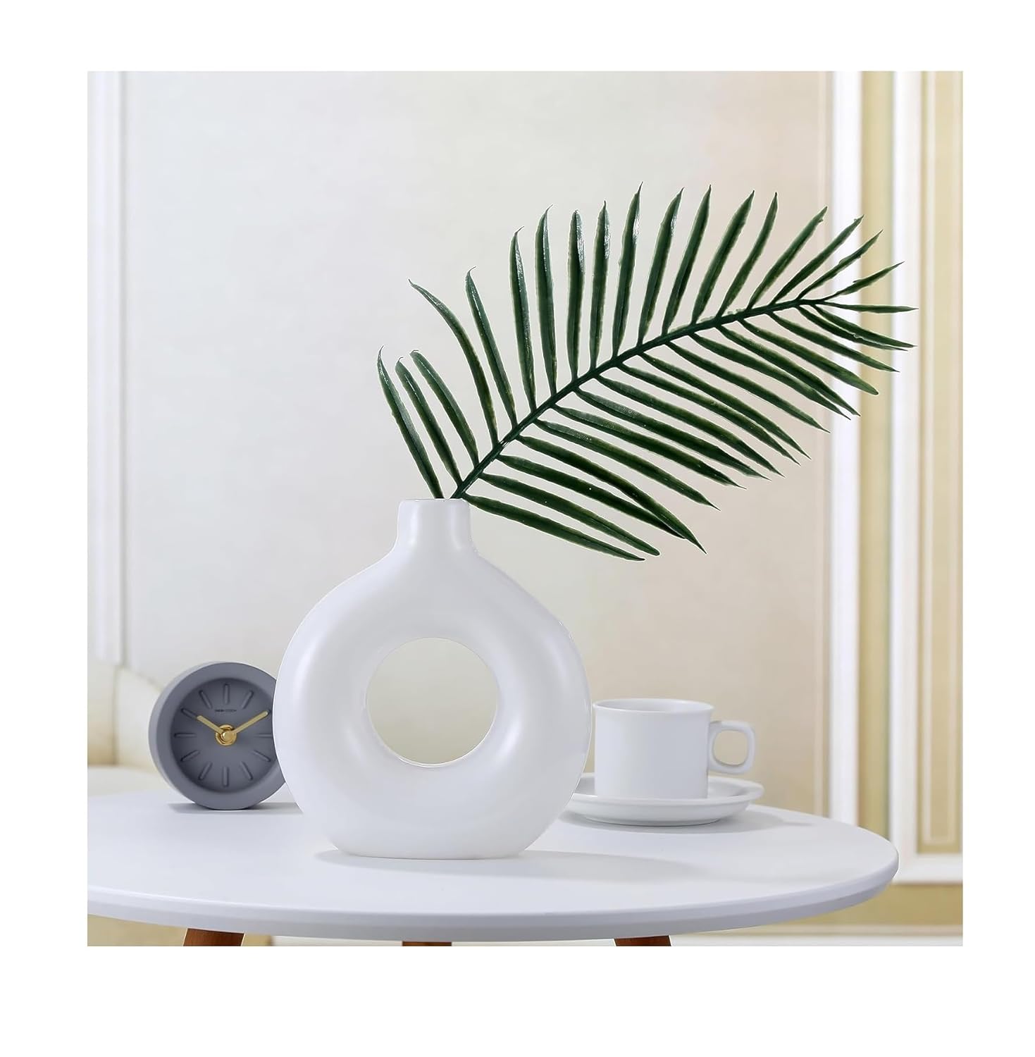 Modern Circle Flower Vase for Home Decor - GegoCraft