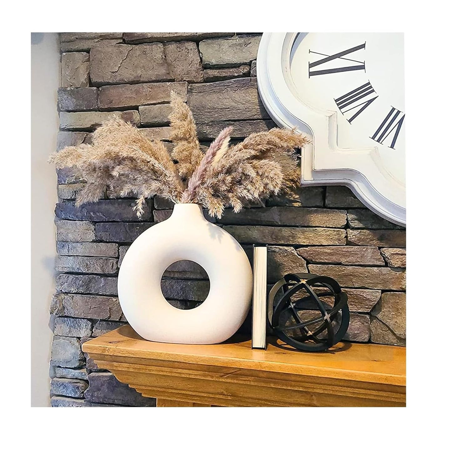 Modern Circle Flower Vase for Home Decor - GegoCraft